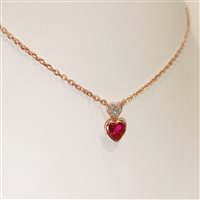 Collana Vidali Gioielli Donna in Argento Zircone COAR-19-34 - COAR-19-34